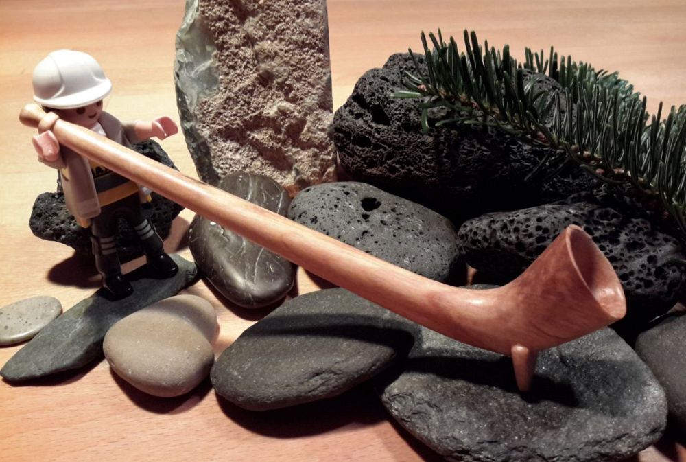 Alphorn aus Birkenholz